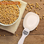 Digital Measuring Spoon, Electronic Measuring Spoon with LCD Screen, 800g / 0.1g High Precision Food Measuring Scoop Scale with Measuring Spoons for Food, Coffee,Spices, Dog Cat Food (1PCS)