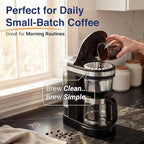4 Cup Basket Coffee Filters (100, White)