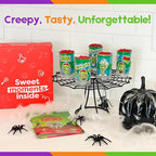Zombie Push-Up Pops Baking Kit for Kids Halloween Baking Kit with Pre-Measured Ingredients Zombie Decorations & Step-by-Step Guide DIY Cake & Pudding Push-Up Pops Kit Fun Family Activity Party Gift