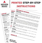 Northern Brewer - Brew. Share. Enjoy. HomeBrewing Starter Set, Equipment and Recipe for 5 Gallon Batches (Chinook IPA with Testing Equipment)