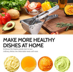Potato Ricer, Sopito Stainless Steel Potato Masher for Commercial and Home Use (Pack of 2)