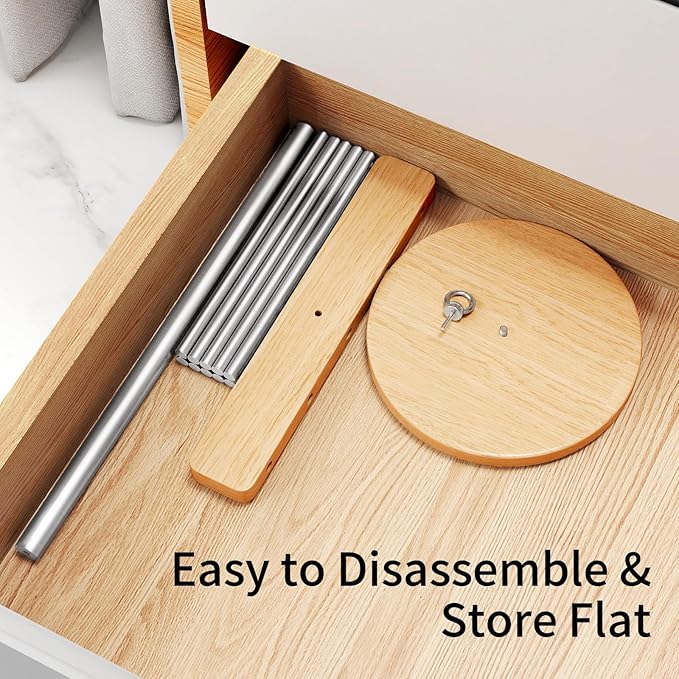 Large Pasta Drying Rack, Stable Pasta Drying Rack Collapsible for Fresh Spaghetti, 304 Stainless Steels Arms Prevents from Sticking, Drying Rack for Homemade Noddles, Tagliatelle, Fettuccine