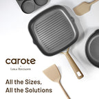 CAROTE 31PCS Pots and Pans Set, Nonstick Cookware Set Kitchen Non Stick Induction Titanium Cookware Non-toxic Granite Cooking set, PFOA Free