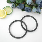 BlingKingdom 2 PCS Silicone Replacement Gaskets with Lip, Blender Gasket Replacement Seal