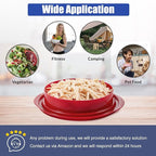 Chicken Shredder Tool Twist: 2026 Pro Food-Grade Visible Meat Shredder with Strong Anti-Slip Base, Ergonomic Handle, Chicken Breast Shredder, Suitable for Pork Beef Chicken (Red)