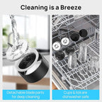 Consciot CB08 16-Piece Blender & Grinder Combo for Kitchen and Personal Size, Blend Shakes and Smoothies, Frozen Drinks, Baby Food, Spreads & More, 4 BPA-Free Portable To-Go Cups, 900 Peak Watts