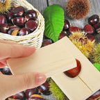 GARVALON Manual Chestnut Opener Nut Crackers Cross Cutter Tool for Home Use Convenient Nut Cracking Gadget Kitchen Specialty Tool