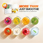 Turelar Blender for Smoothies Portable Personal Blender for Shakes and Smoothies for Kitchen with 2 * 24oz Portable Cups and Extra Lid, Smoothie Maker Machine for Juices, Baby Food, Nutritious Recipe