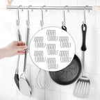 50-Pack 2.4 Inch Heavy Duty Stainless Steel S-Hooks — Waterproof Kitchen Utility Hooks for Pots, Pans, Mugs, Towels and More, Ideal Gift for Friends