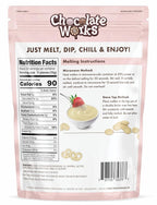 Chocolate Works Melting Chocolate Parent (1.0 lb (Pack of 5), White Chocolate)