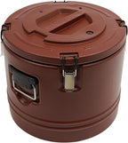 Insulated Soup Container 7.9 Gallon Commercial Food Warmer for Hot&Cold Food, Hot Box for Catering, Food Cooler Soup Carrier for Restaurant, Canteen 6H Insulation Time