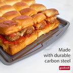 GoodCook Everyday Nonstick Steel Baking Sheet, 17 x 11-Inch, Gray