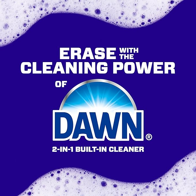 Mr. Clean Magic Eraser Foaming Sponge, All Purpose Cleaner, Dawn Cleaning Power, Ultra Foamy, 7ct