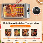 Electric Indoor Grill 1800W, 2 in 1 Smokeless Indoor Stainless Steel Grills with Non-stick Removable Grill & Grease Catcher Tray, 122-302°F Temperature Control Portable Flat Top Korean BBQ Grill