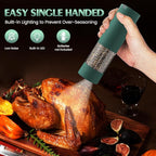 Electric Salt and Pepper Grinder Set Automatic Battery Pepper Mill Shakers Christmas Gifts for Men Adjustable Coarseness Salt and Pepper Shakers Kitchen Gadgets