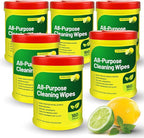 RTS Companies Inc All-Purpose Cleaning Wipes, Citrus Scent, Biodegradable, Multi-Surface, 160 Wipes (6 Pack)