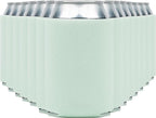 Blank Beer Can Cooler Sleeves (60-Pack) Soft Insulated Beer Can Coolies - HTV Friendly Blank Koolies in Bulk for Beer Cans & Bottles - Coolie Blanks for Vinyl Projects & Wedding Favors (Mint)