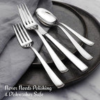 Mikasa Barrett 18.10 45 Piece Stainless Steel Cutlery Set, Service For 8