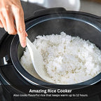 Tiger COL-A40U 2.6-Quart Compact 8-in-1 Electric Multi-Cooker with 21 Programmed Menus (Black)
