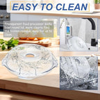 106458S Cutter Bowl Lid Compatible with robot coupe R2、R2B、R2 DICE、R2N、R101B Food Processor