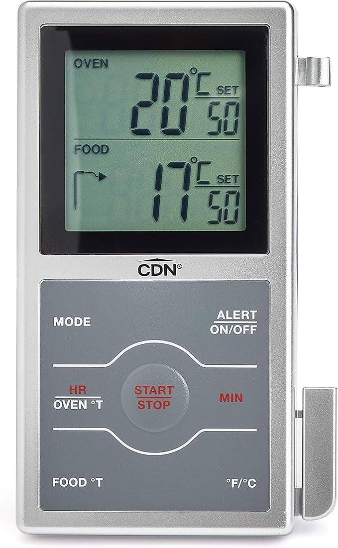 CDN Dual Sensing Programmable Probe Thermometer and Timer
