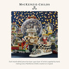 MACKENZIE-CHILDS Snow Globe, Christmas Decor for Living Room, Snowman