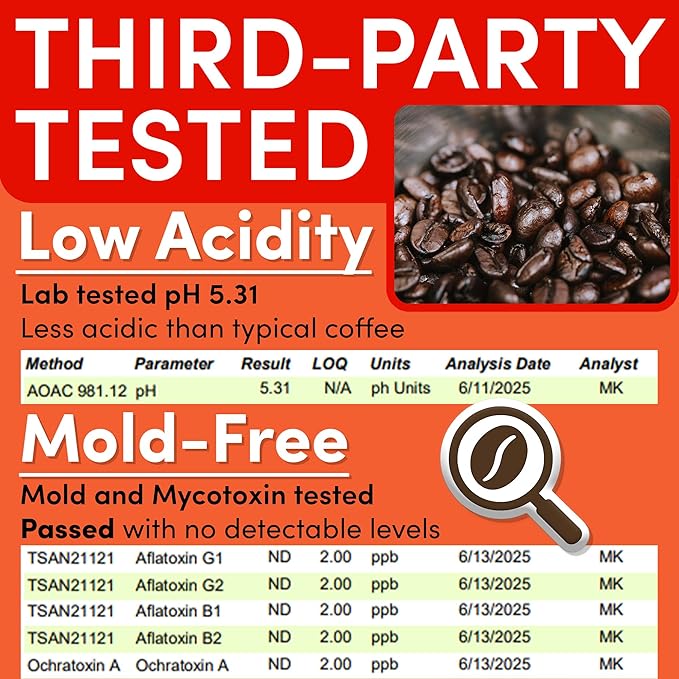 Coffee Packets – Dark Roast Decaf Ground Packs, Low Acid Pre-Measured 2oz Bags for 12-Cup Drip Brewers, Bulk Single-Pot Commercial Pouches