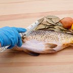 GALPADA Fish Scale Scraper 304 Stainless Steel Manual Fish Scale Remover Kitchen Gadget for Home Seafood Cleaning Tool