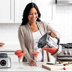 Blender Lid Replacement for Ninja 72 OZ Pitcher Locking Lid, Top Lid Cover Parts for BL642 BN701 BN751 BN801 BL610 DB751A CT610 Series,Compatible with NEW Model Pitcher with Rim Extension Only