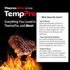 TempPro TP19H Waterproof Digital Meat Thermometer with Ambidextrous Backlit and Motion Sensing Cooking Food Thermometer for BBQ Grill Smoker Oil Fry Candy Thermometer (Previously ThermoPro)