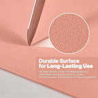 TPU Cutting Board Set of 2 9"x12" - Flexible Cutting Mats for Kitchen Knife Friendly, Cutting Mat Non-Slip Chopping Board Double Sided Scratch Resistant Food Grade Pink Mint