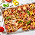 Homikit 1 Pack Baking Sheet, 20 x 14 Inches Stainless Steel Large Cookie Pan, Heavy Duty Metal Sheet Tray for Oven Baking Roasting Cooking, Rustproof & Nonstick, Dishwasher Safe