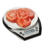 Taylor 1020NFS Compact Digital Scale, Multi-Functional Food Scale for Precise Weight Measuring and Portion Control, Tare Function, NSF, Stainless Steel Platform