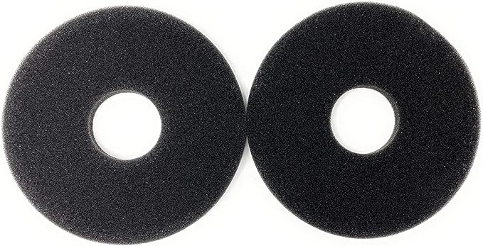 2Pcs Bar Salt Rimmer Sponges TonJin Black Replacement Sponge for Glass Rimmer, Margarita Salter, Lime Juice