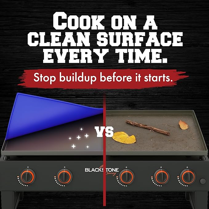 KITCHEN PERFECTION 28" Premium Silicone Griddle Cover Mat for Blackstone Griddle 28 Inch - Hermetic Protection from Rust & Debris All Year, Fits All Blackstone 28 Inch Models - Food Grade Silicone