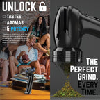 Mamba Grinder Electric Spice Grinders. Easy to Load One-Handed Use 1g USB Rechargeable Mill