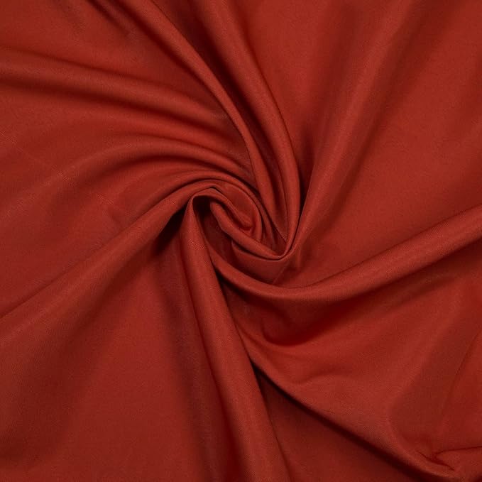 Gee Di Moda Rectangle Tablecloth - 60 x 126 Inch Burnt Orange Table Cloth for 8 Foot Rectangle Tables - Heavy Duty Washable Fabric - for Holiday Party, Dinner, Weddings, Baby Shower & Events