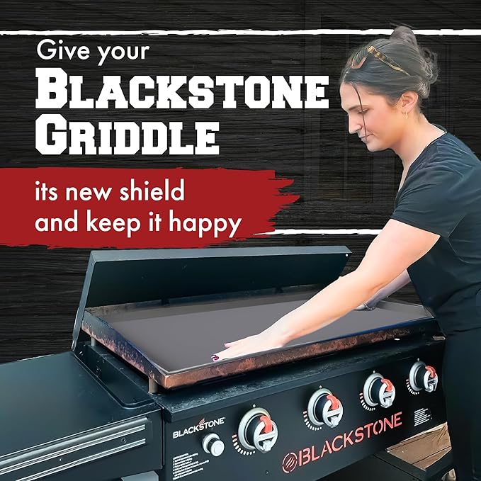 Kitchen perfection 36" Premium Silicone Griddle Cover Mat for Blackstone Griddle 36 Inch - Hermetic Protection from Rust & Debris All Year, Fits All Blackstone 36 Inch Models - Food Grade Silicone