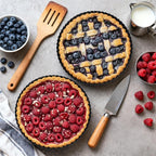 Tosnail 2 Pack 9 Inch Non-Stick Quiche Pan, Fruit Tart Pie Pan with Removable Loose Bottom