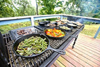 Lodge Cast Iron Griddle – 8 Inch Round Pre-Seasoned Griddle Pan for Pancakes, Tortillas, and More – Induction, Grill, Oven & Campfire Compatible – Made in USA, Non-Toxic, PFAS-Free