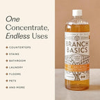 Branch Basics Concentrate (33.8 oz) + Oxygen Boost (2 lbs) | Multi-Surface All Purpose Cleaner Concentrate + Natural Stain Remover, Grout Cleaner | Human-Safe, Fragrance Free