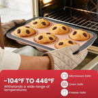 Silicone Muffin Pan - 6 Cups Regular Size Cupcake Pan Egg Bite Molds Muffin Pans for Baking - Nonstick, Easy to Pop, Bakeware for Oven Dishwasher Safe, BPA Free (6-Cups Pink)