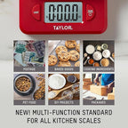 Taylor Compact Digital Scale (Red)