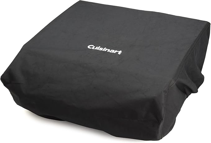 Cuisinart Gourmet Two Burner Gas Griddle Cover and Tote, Black