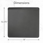 GoodCook AirPerfect Nonstick Air Insulated Cookie Sheet, 14" x 12", No Burning, Gray (Pack of 6)