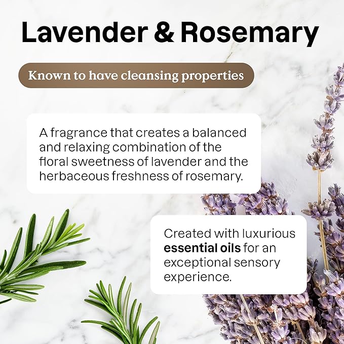 ATTITUDE All Purpose Cleaner, EWG Verified Multi-Surface Products, Vegan, Naturally Derived Multipurpose Cleaning Spray, Lavender and Rosemary, 67.6 Fl Oz