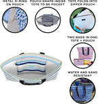 SCOUT Plus 1 Foldable Travel Bag, 2 Bags in 1, Tote Folds into Zipper Pouch