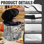 Wood Electric Pressure Cooker Daisy Storage Bag Kitchen Appliance Protective Pressure Cooker Insulation Bag for Women