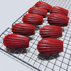 Silicone Madeleine Pan, Set of 2, Nonstick Madeleine Baking Pan, 20 Cavity Shell Shaped Molds for Cake, Cookie, Chocolate, Dessert, Mousse, Brownie, Bread