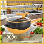 Titanium Ceramic Pan, 12in Titanium Alloy Non-Stick Pot with Lid with Steamer 2026 Upgrade Titanium Pot Titanium Frying Pans Nonstick Titanium Pots and Pans Cookware Sets
